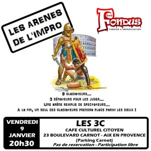 affiche arenes