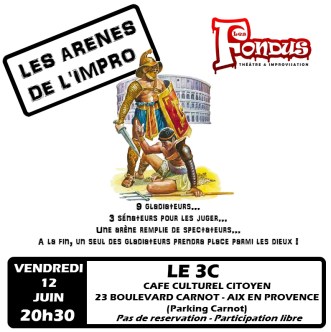affiche arenes
