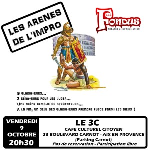affiche arenes