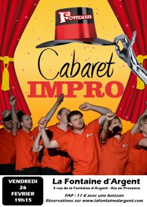 affiche cabaret fontaine argent
