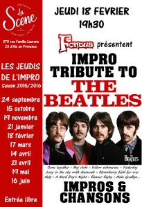 affiche tribute Beatles