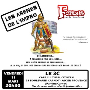 affiche arenes
